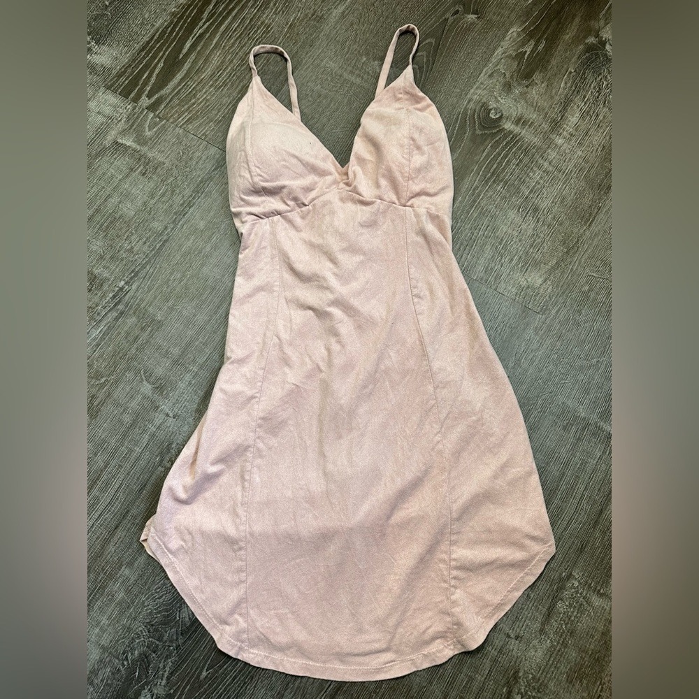 Windsor suede dress